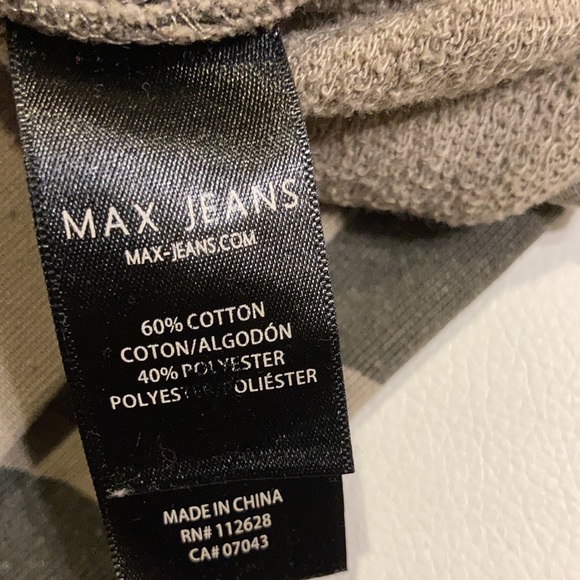 Max Jeans Camo Print Beaded Sweatshirt. sizeS - Picture 6 of 7